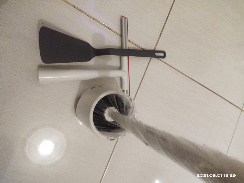 Sikat Toilet Dg Dudukan, Sikat Wc, Toilet Brush, B0lmen !kea-hitam-putih