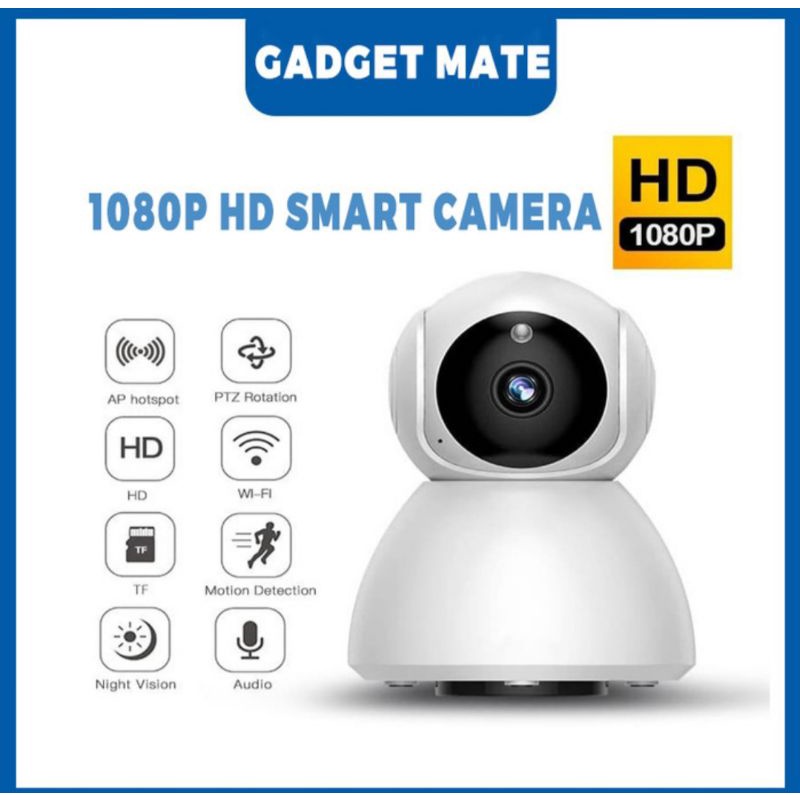 IP CAMERA V380 2MP FULL HD 2MP WIRELESS CCTV WIFI SNOWMAN AP MODE