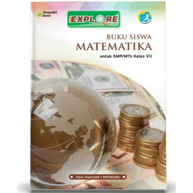 Buku siswa pendamping k13 explore matematika kelas 7 smp/mts penerbit duta