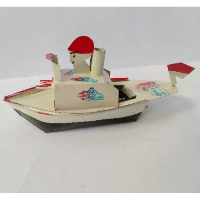 (BISA COD) MAINAN TRADISIONAL KAPAL OTOK-OTOK 15 x 6 x 6 cm - MAINAN EDUKASI ANAK DAN MINIATUR MURAH