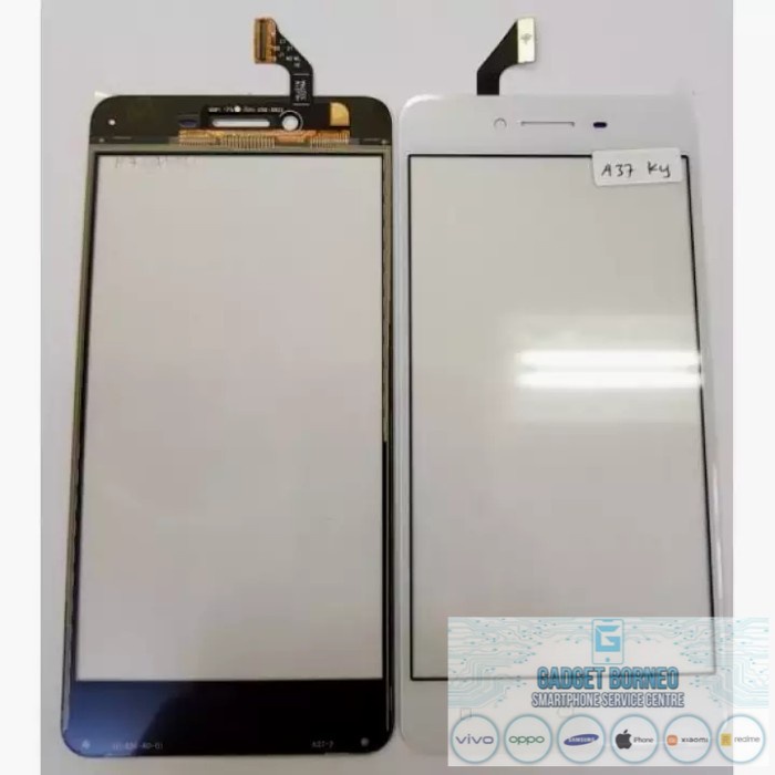 TOUCHSCREEN OPPO A37 KACA LCD KACA DEPAN LAYAR SENTUH TS TC OPPO A37F