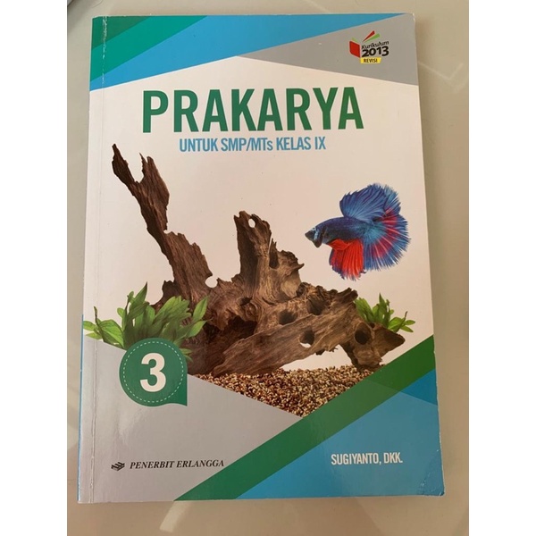 

BUKU Prakarya untuk SMP 3 erlangga