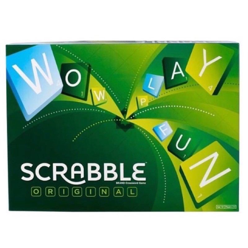 Wow Play Fun Scrabble/Board Game/Education Toys/Mainan Edukasi/Mainan Inggris