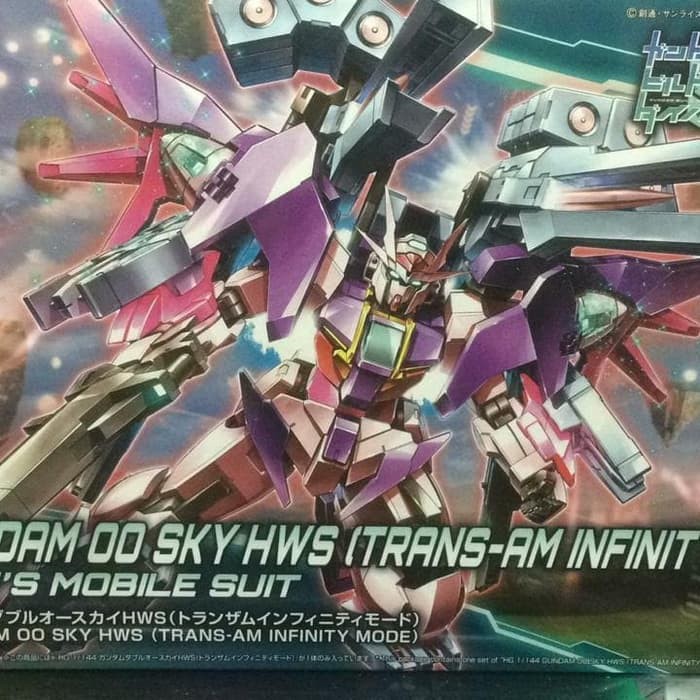 HG Gundam 00 Sky HWS Trans-AM Infinite Mode