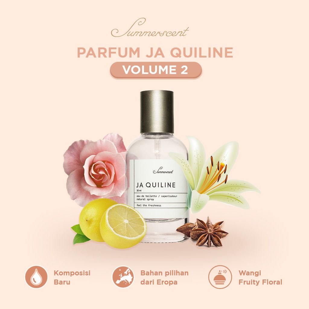 PARFUM SUMMERSCENT JA QUILINE 35ML BPOM