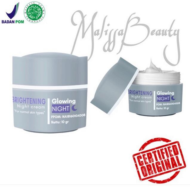 Night Cream ( Pemutih ) AdeevaSkincare / Cream malam Adeeva Skincare