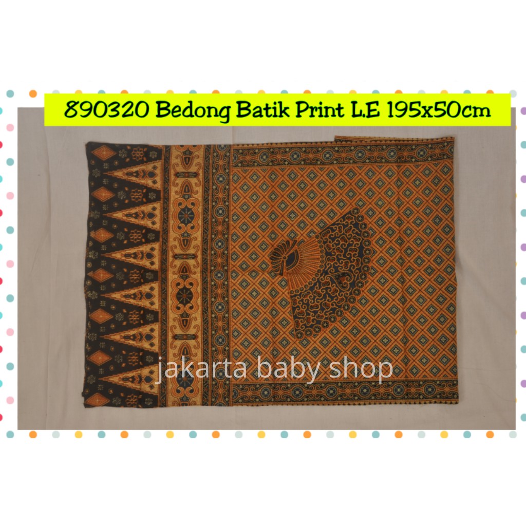 BEDONG BATIK PRINT LUSIANA E  SATUAN/ISI 4 PCS 890320