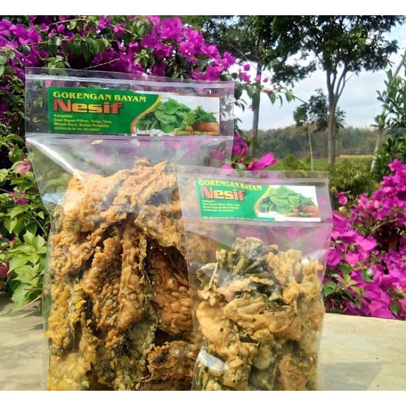 

Gorengan Bayam Nesif Original