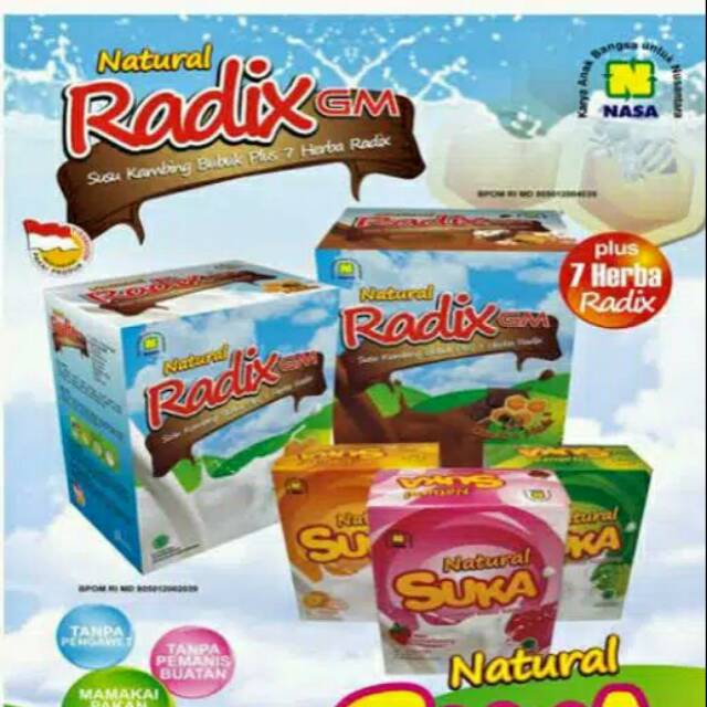 

Susu radik nasa