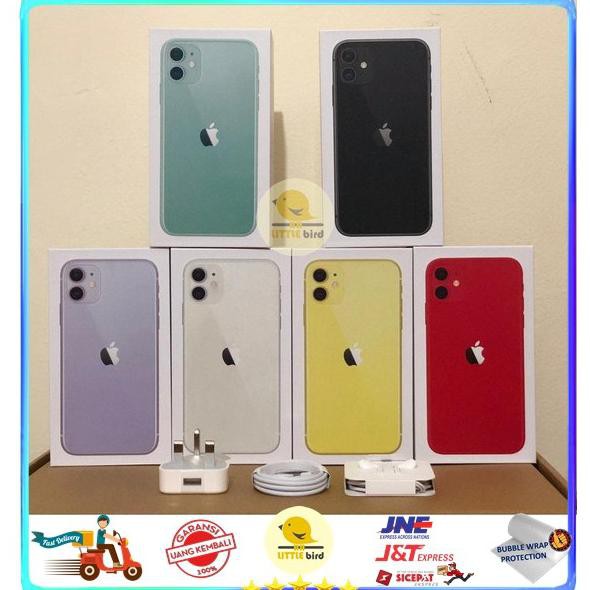 

Little Bird Dus Kotak Fullset iPhone 11 Ready Stock Grosiran - Hijau