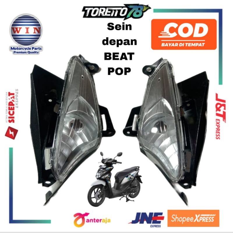 Sen Depan Beat Pop Sein Depan Merk WIN Murah Front Winker Depan Riting Depan Honda Mika Sen Depan