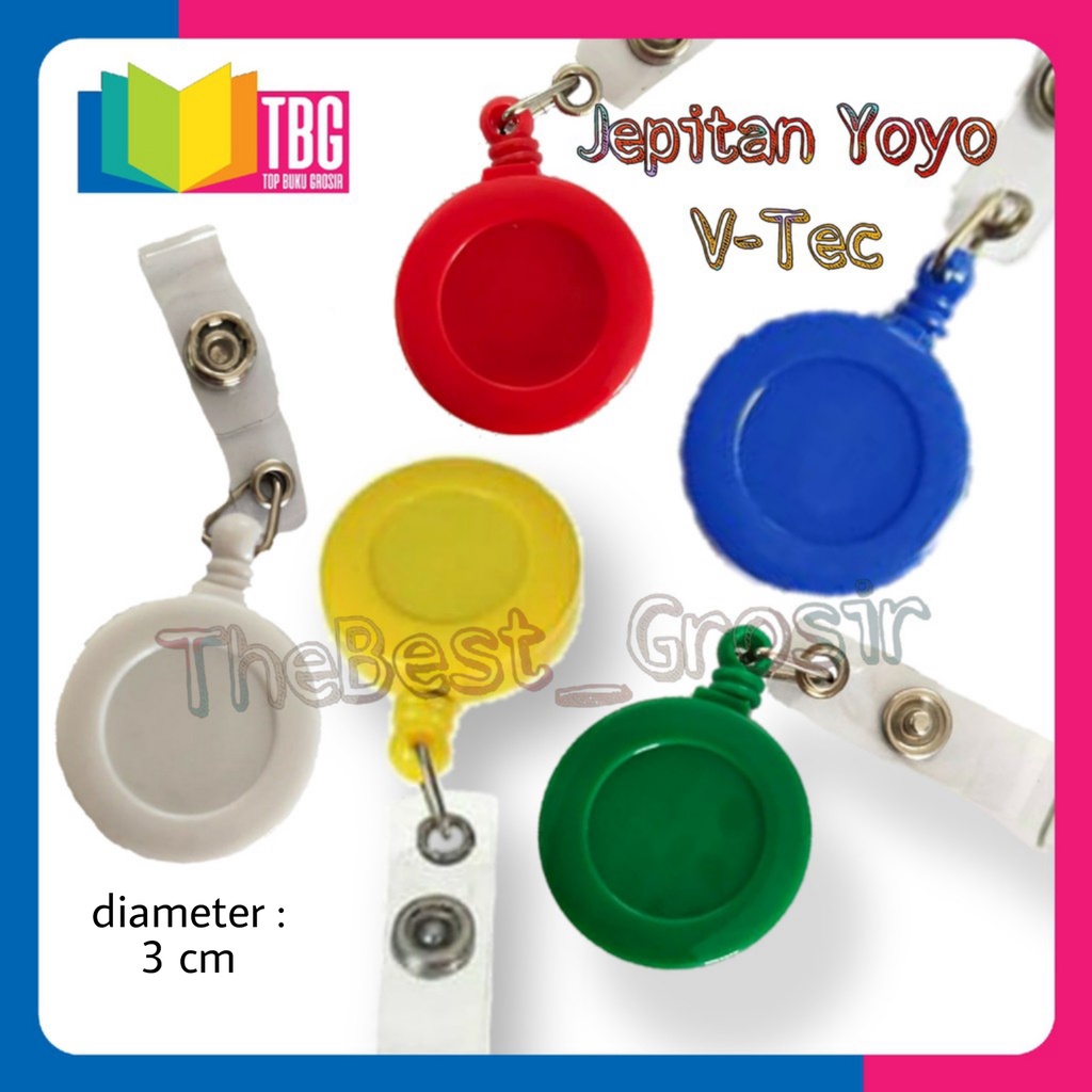 

1 PCS JEPIT YOYO V-TEC / JEPIT ID CARD / TALI ID CARD