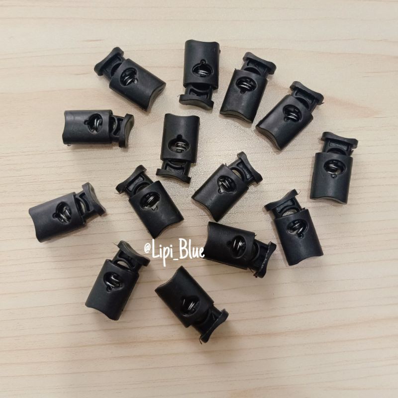 stoper tali kotak | bahan aksesoris handmade craft stoper tali masker