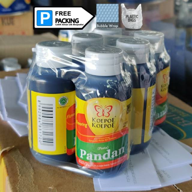 Perisa Pasta Pandan / Cokelat / Strawberry / Kopi / Durian / Anggur / Moka Koepoe 60ml MURAH