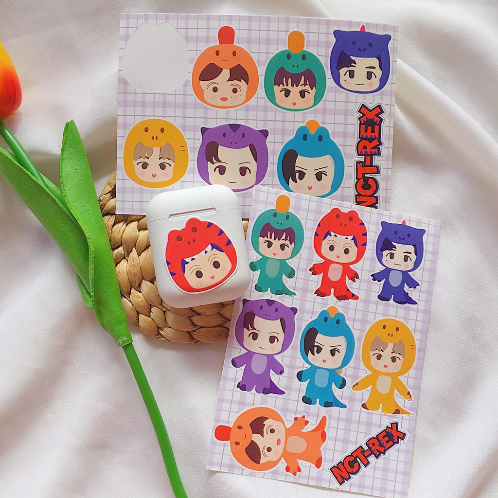 STIKER DINO ABC RAWRR ||NCT DREAM|| HOT SAUCE ||HELLO FUTURE