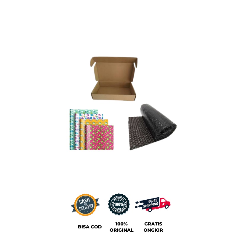 

KARDUS BOX/BUBBLE WRAP/KERTAS KADO