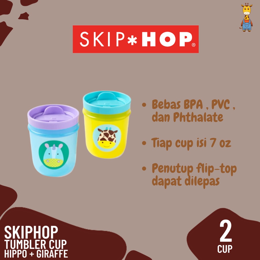 Skiphop Zoo Tumbler Cup