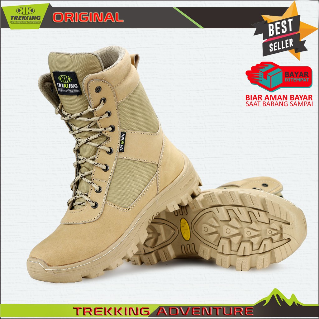 sepatu gunung pria / sepatu trekking tms 089