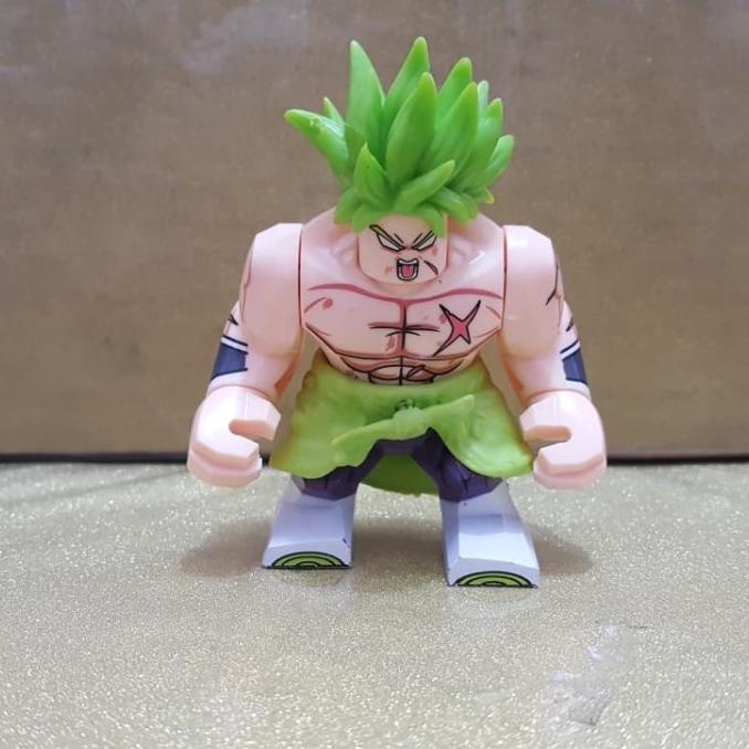 ] recast lego jumbo big figure dragon ball super broly wrath state mode