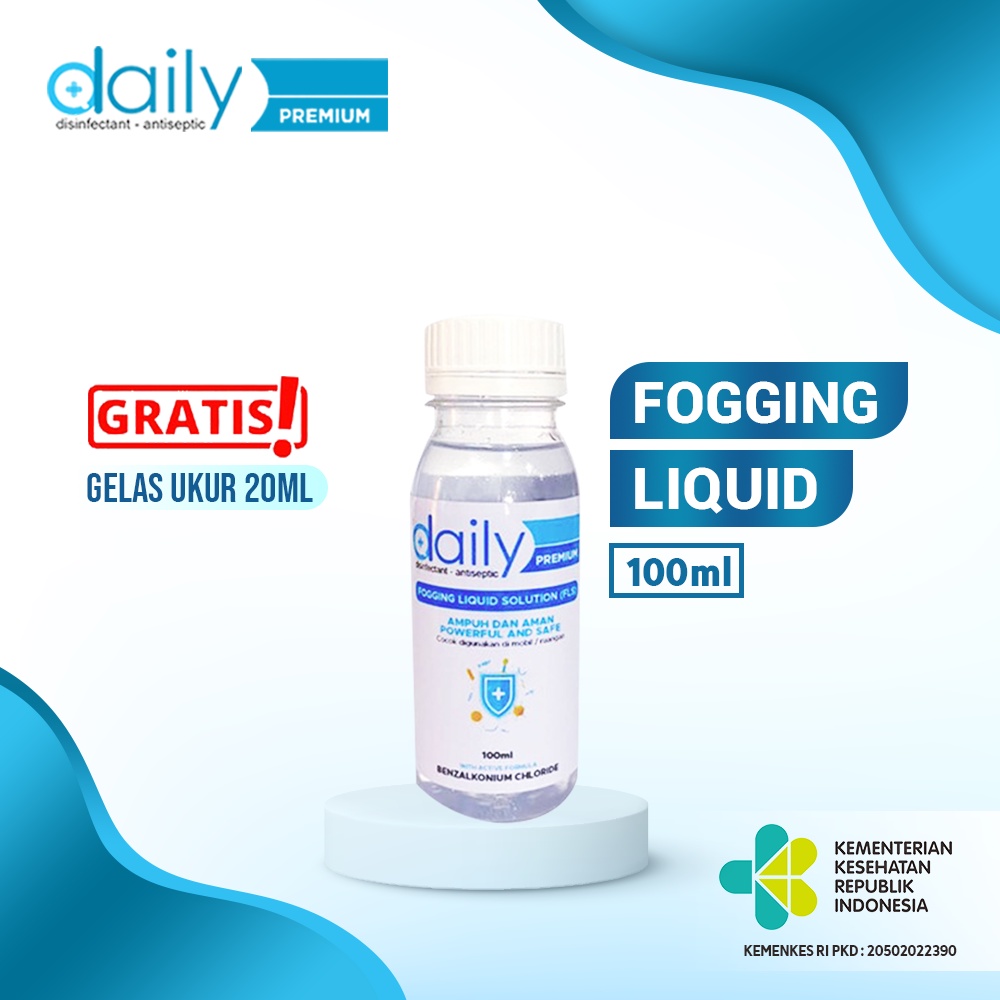 DESINFEKTAN FOGGING DAILY LIQUID SOLUTIONS (FLS) 100ML KHUSUS MESIN FOGGING - TERLARIS