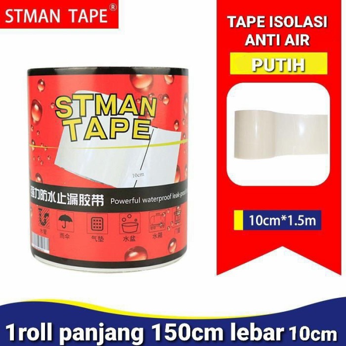 

Hot Sale Stman Tape Lakban Isolasi Anti Air Super Kuat Rubberized Waterproof Limited