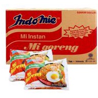 

Indomie goreng / Rasa Soto / Rasa Rendang / Mie Kuah Rasa Seblak karton isi 40pcs