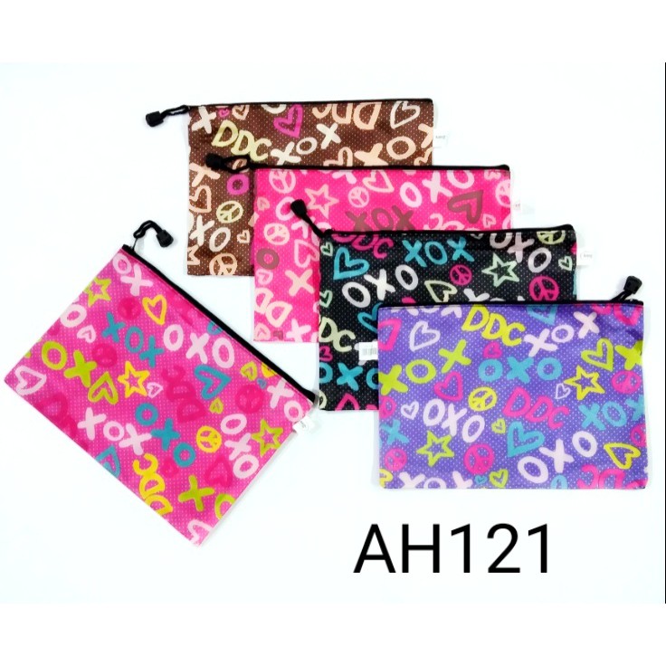 

Zipper Bag Motif AH-121 (B5)