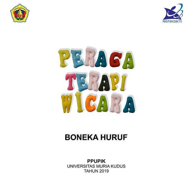 Alat Terapi Wicara Boneka Huruf