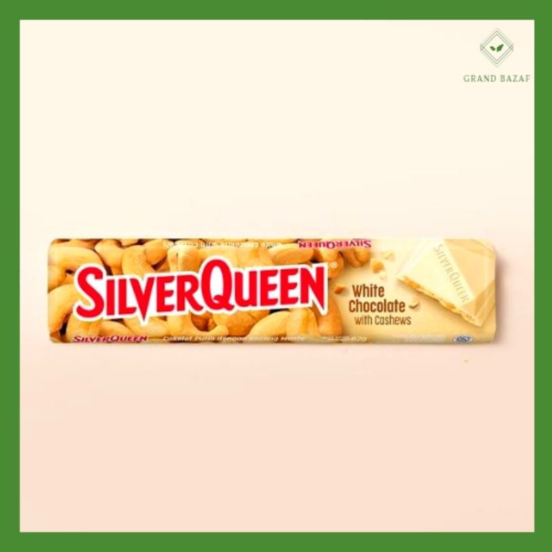 

SILVERQUEEN White Chocolate with Cashew 58g