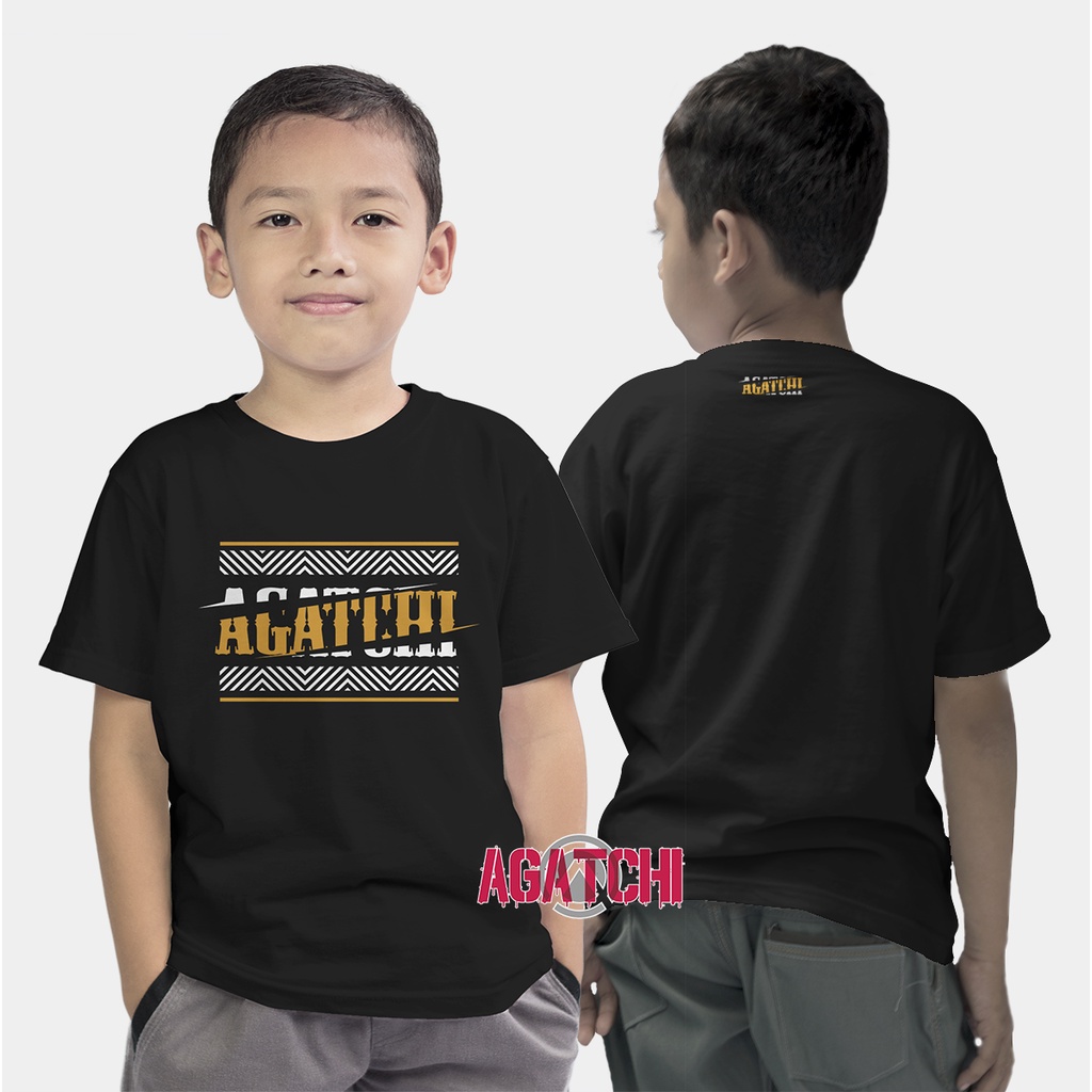 Baju Kaos Distro Atasan Anak Laki-Laki Agatchi Code SL4