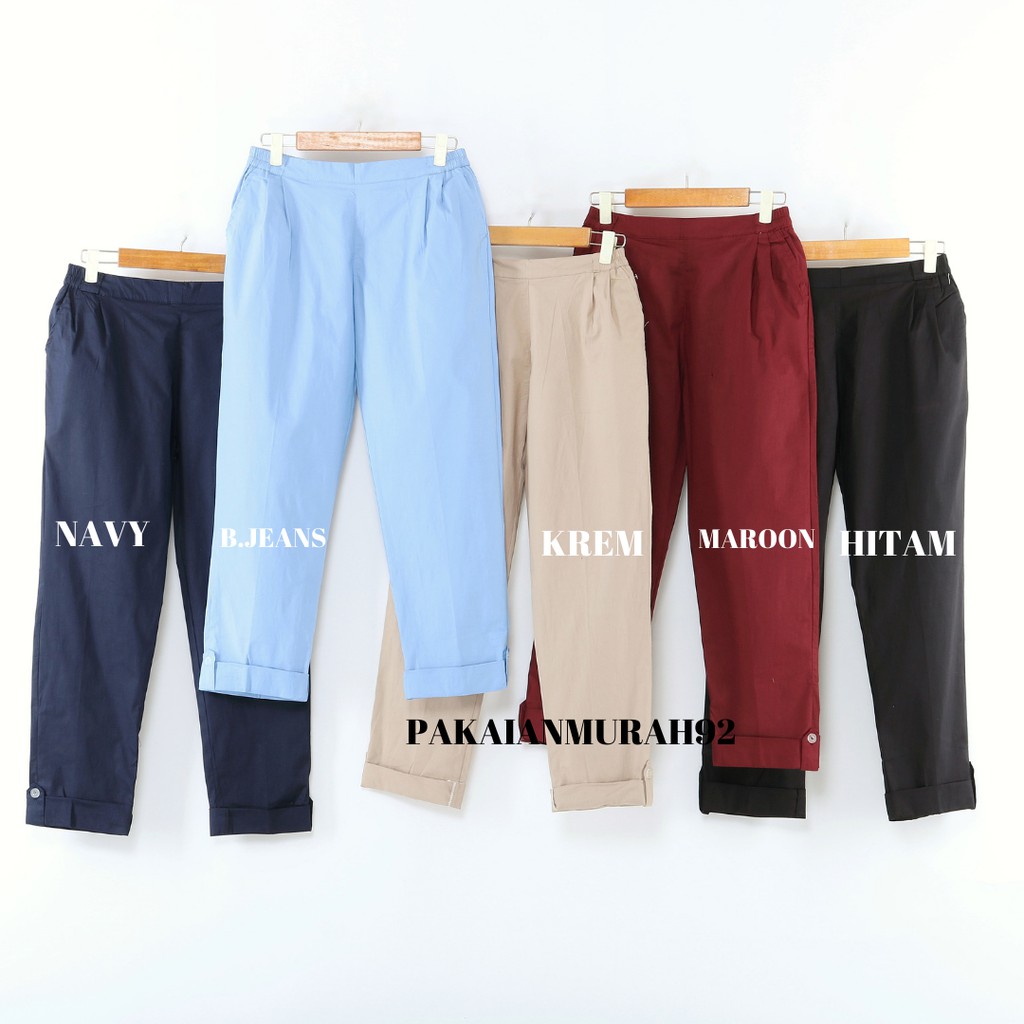  CELANA  BAGGY  PANTS  WANITA BAGGY  PANTS  MURAH CELANA  BAGGY  