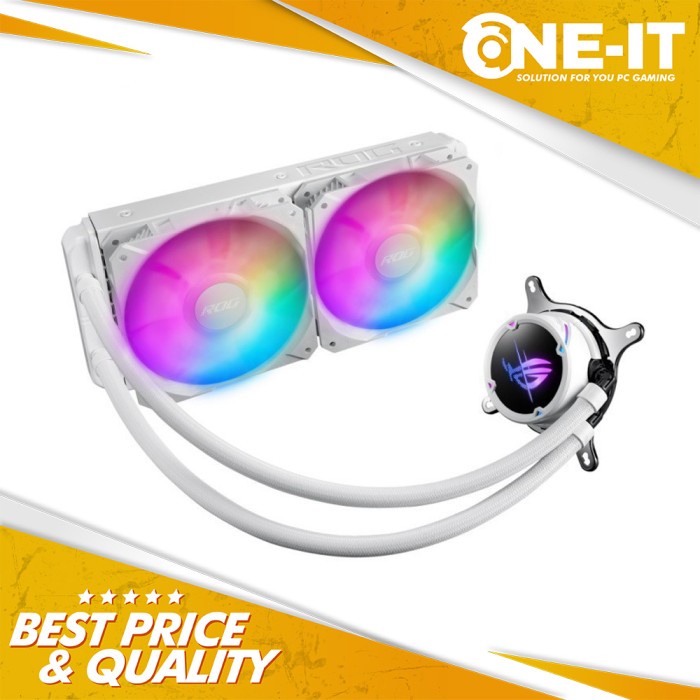 ASUS ROG STRIX LC II 240 White ARGB Liquid CPU Cooler
