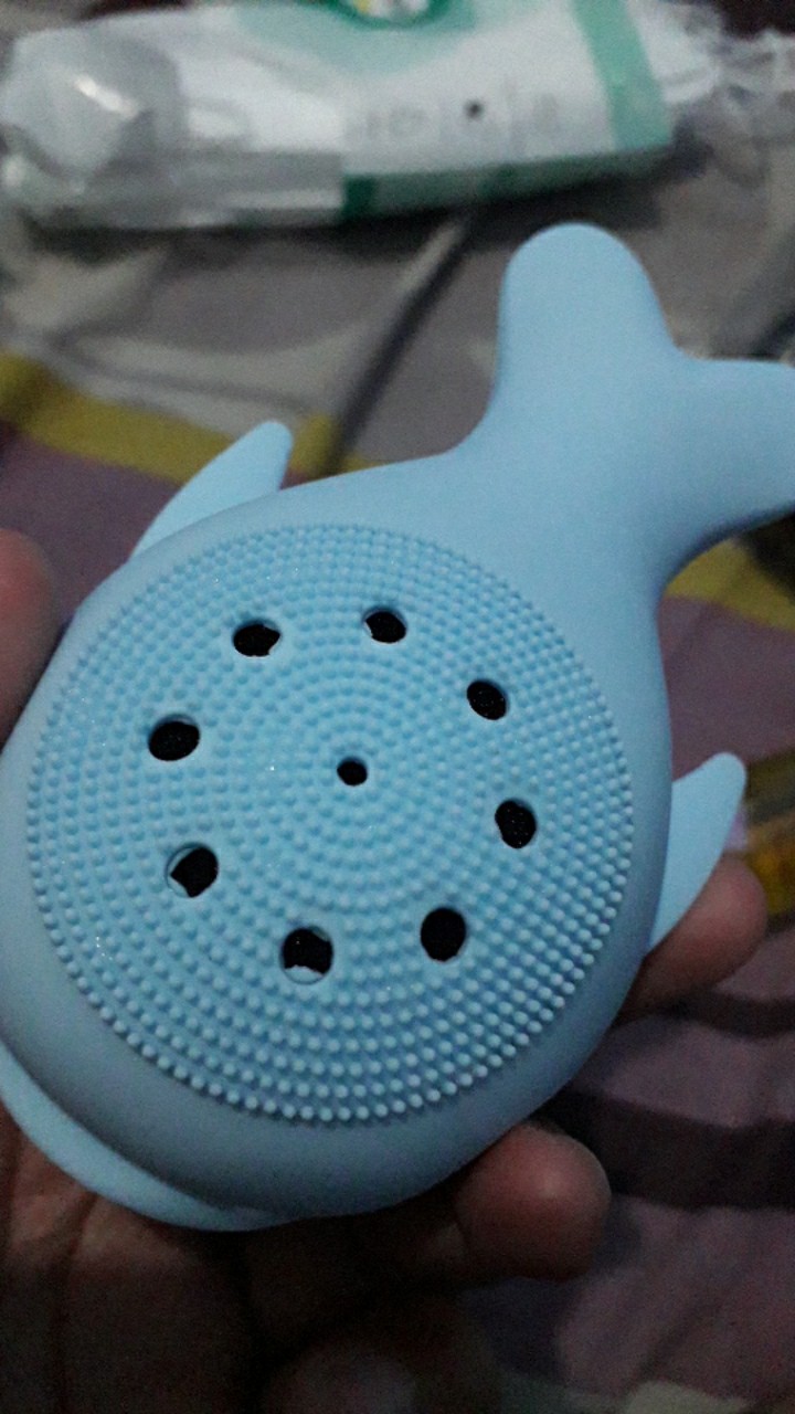 Silicone Face Cleaning Brush Jelly Fish / Gurita / Dolphin Lumba Lumba