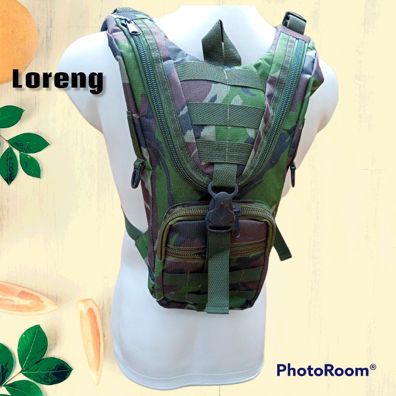 TAS RANSEL ARMY PRIA HYDROPACK/tas spedah tas motocross