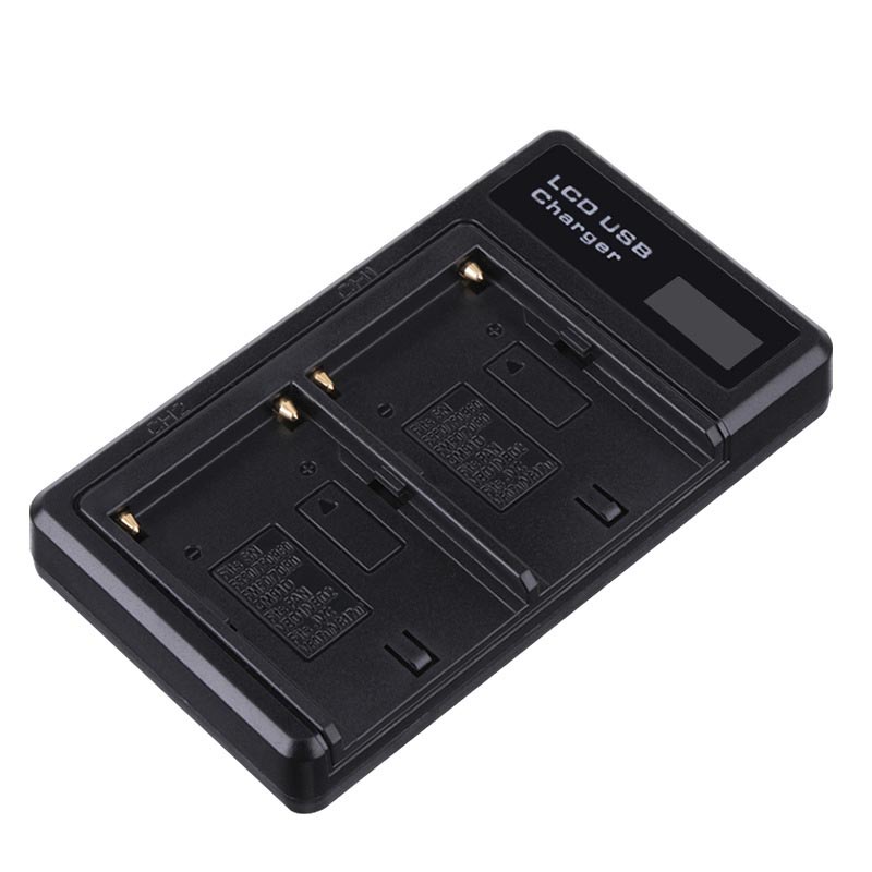 Charger Baterai Kamera 2 Slot for Nikon Z50 EN-EL25 - Black