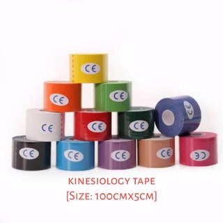 Terlaris!! Kinesiology Tape / Original Kinesio Tape Sport And Therapy 1m X 5 cm (Harga ini/Meter)