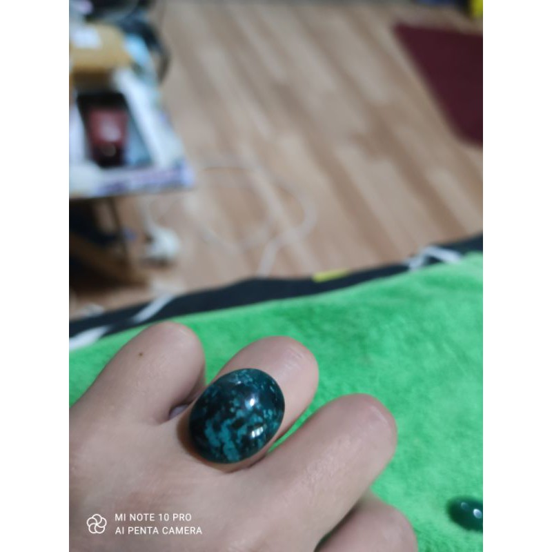 bacan kembang tembus batu akik berminyak