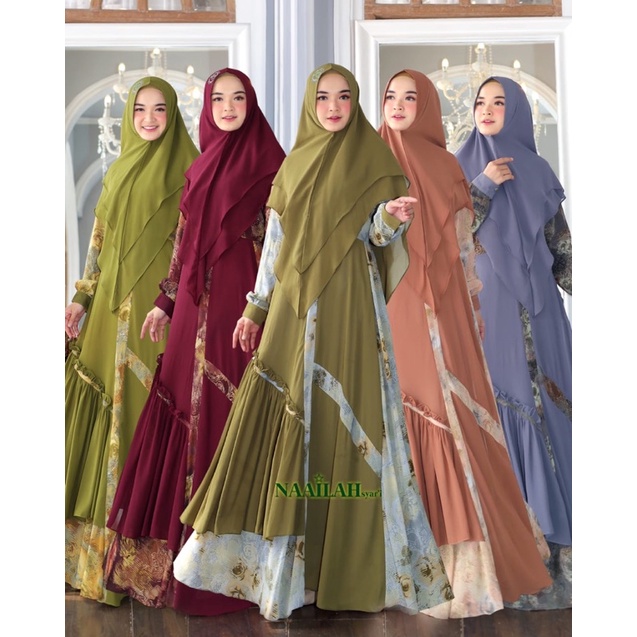 Gamis kinara syar’i by Naailah syar’i