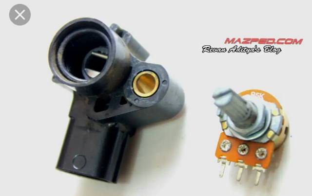 SENSOR GAS TPS TP MAQS ORIGINAL HONDA OLD NEW FI BEAT BLADE REVO SPACY SUPRA  X 125 ORI ASLI