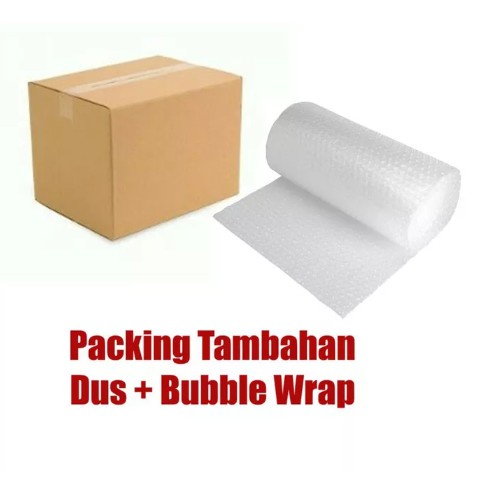 

BAGUS DAN MURAH PACKING TAMBAHAN DUS + BUBBLE WRAP