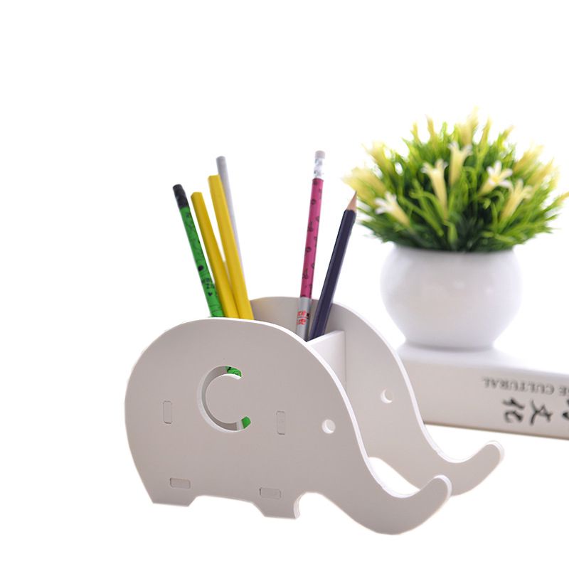 

Tempat pen ballpoint ada sanggahan handphone DIY gajah M514