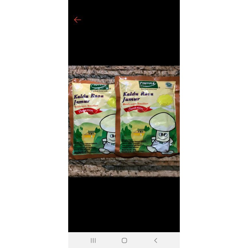 

totole kaldu rasa jamur 80g