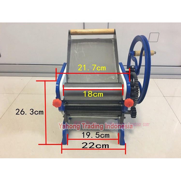 Gilingan Mie Manual Alat Cetak Mie Alat Giling Mie Noodle Maker 180mm