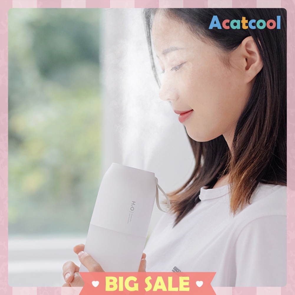 300ml Double Nozzle Cool Mist Aroma Diffuser Air Humidifier w/Night Light