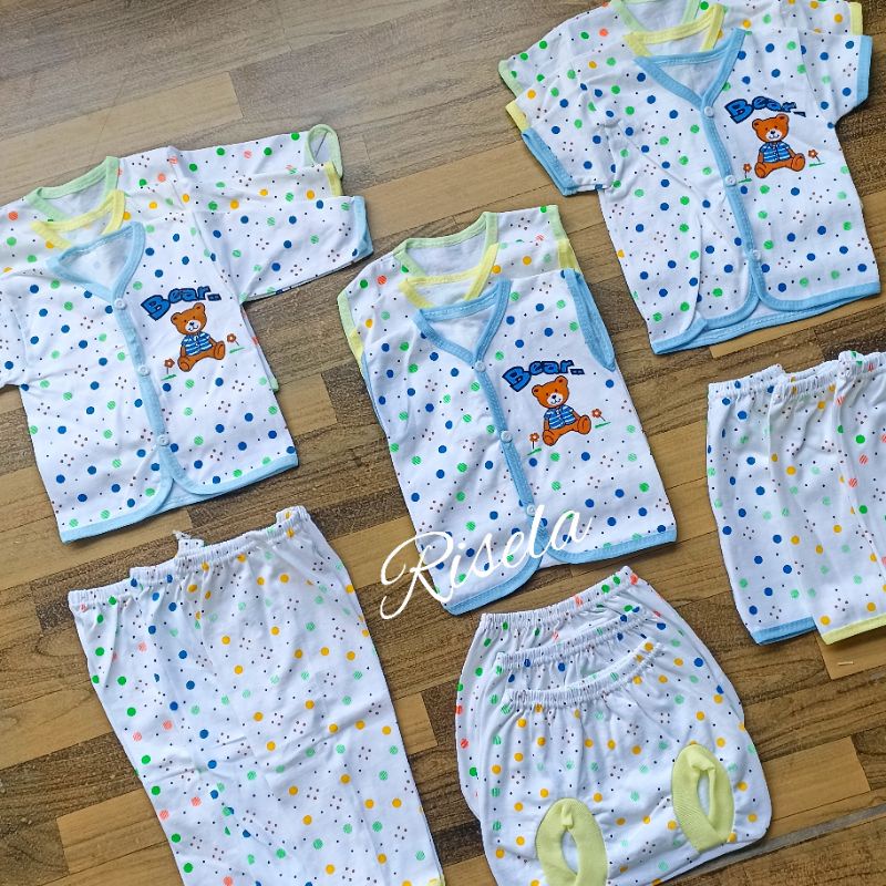 39 PCS PAKET HEMAT PERLENGKAPAN BAJU BAYI BARU LAHIR