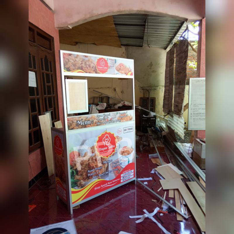 

Portable Booth plus Papan Menu