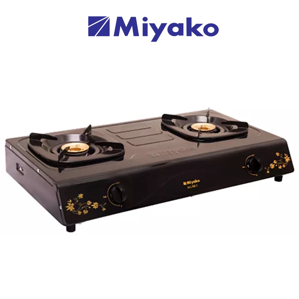 Miyako KG 502 C Kompor Gas 2 Tungku KG-502 C / KG 502C / KG502 C / KG502C / KG-502-C / KG-502C- Hita