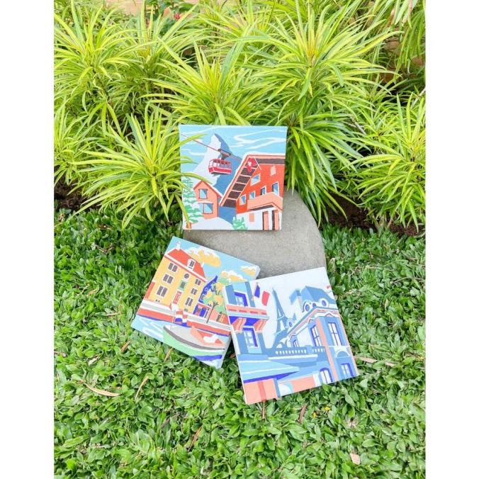 

Paint By Number [Europe] | Bypainters | 20X20Cm Canvas | Painting Kit