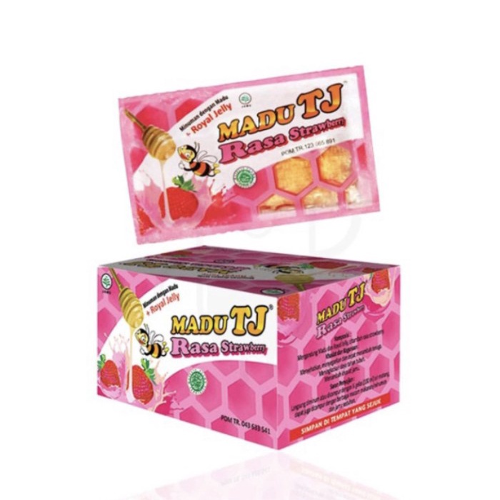 

MADU TJ SACHET STAWBERRY ( ISI 12 ) PRODUK NYATA AMPUHNYA/MADU TJ SACHET STAWBERRY ( ISI 12 ) MANJUR
