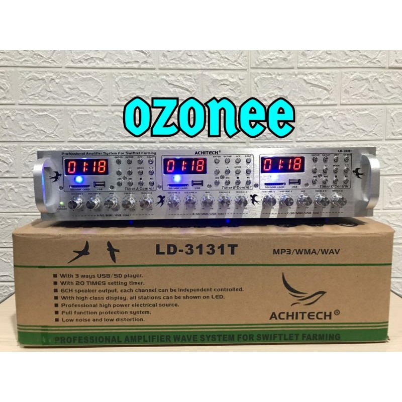 POWER AMPLFIER WALET ACHITECH LD-3131T AMPLI ACHITECH LD-3131T